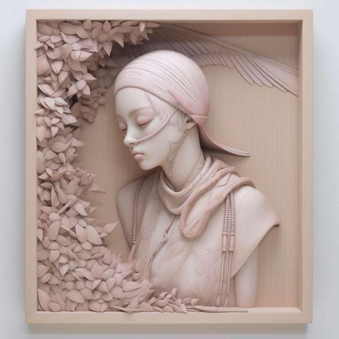 نموذج ثلاثي الأبعاد لآلة CNC 3D Art 